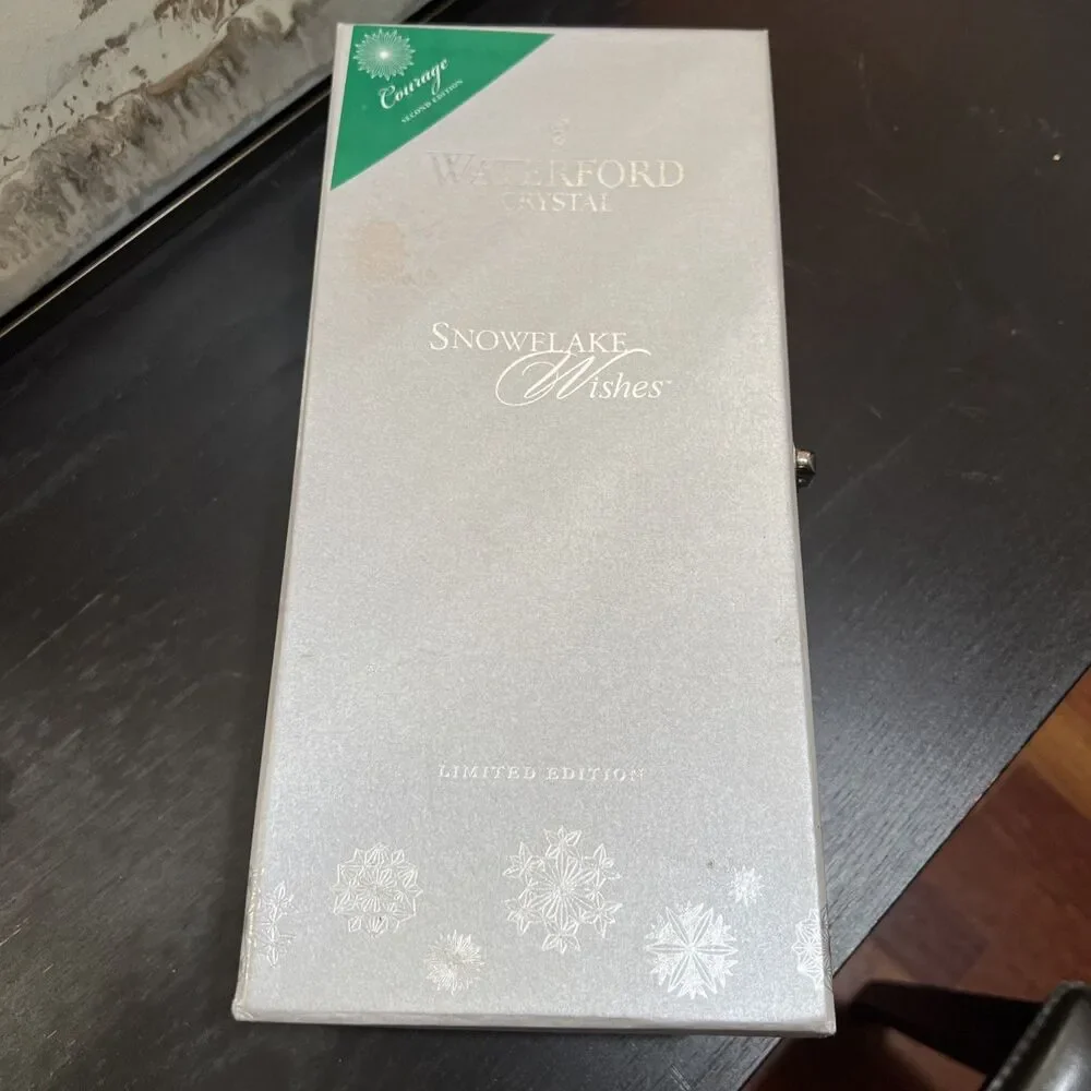 Waterford Snowflake Wishes Courage 2nd Edition Champagne Flute / See Details